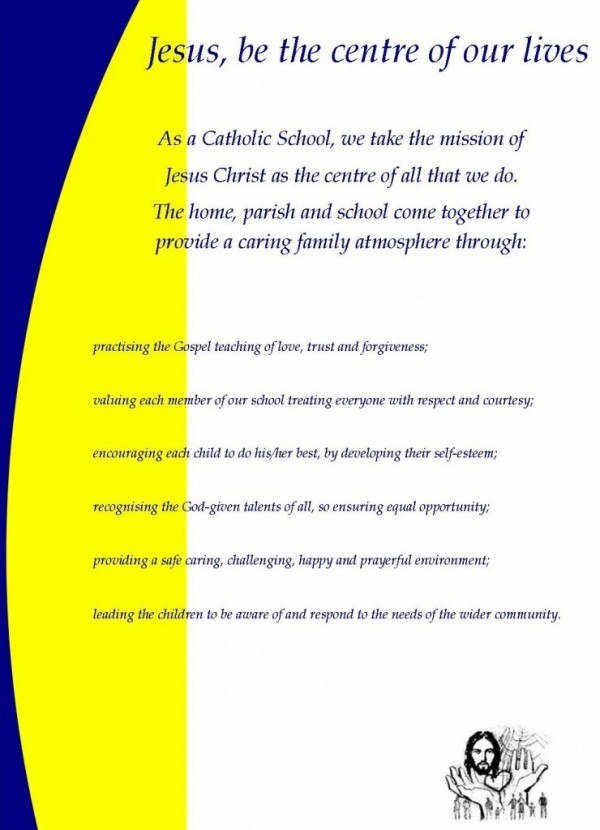 Personal statement for catholic primary school picture